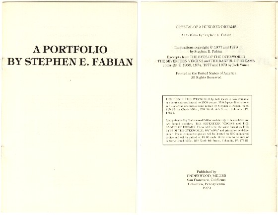Stephen E. Fabian Portfolio
